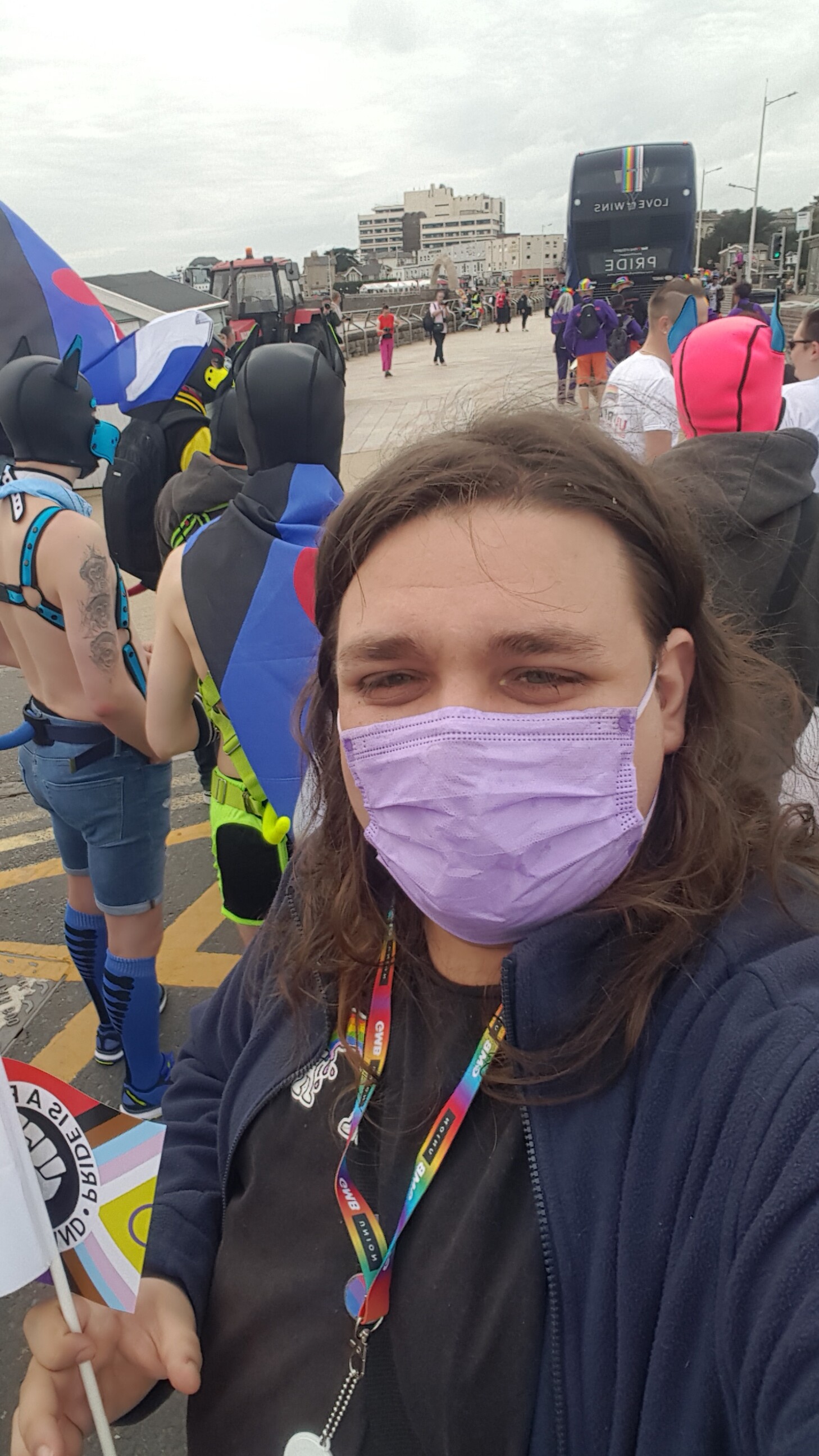 Me behind the kink and fetish part of the parade