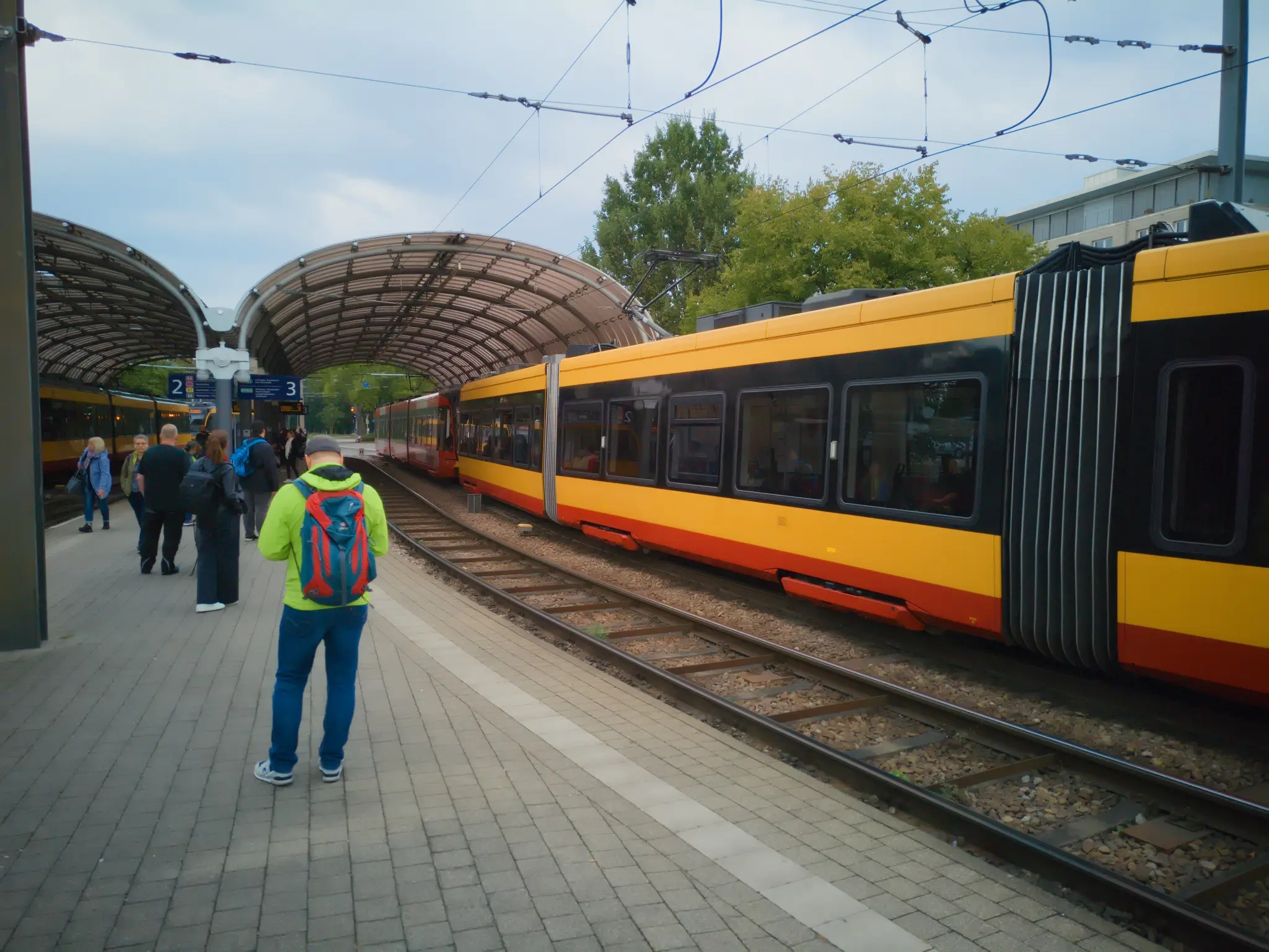 Again the same picture of Albtalbahnhof in Karlsruhe. This me attempting to match the RAW to be similar to the camera JPG. Again the same picture of Albtalbahnhof in Karlsruhe. This me attempting to match the RAW to be similar to the camera JPG.